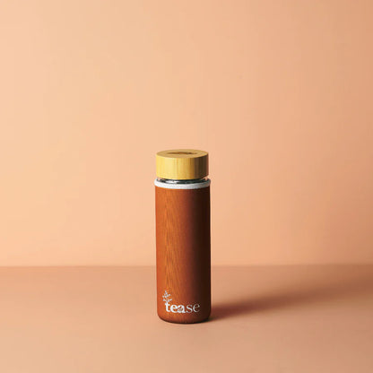 3 in 1 Sustainable Glass and Bamboo Tea Tumble